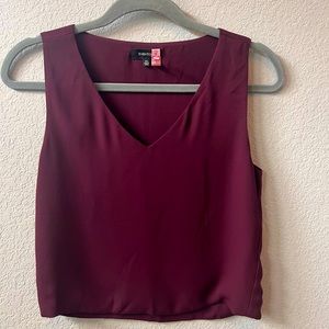 Aritzia cropped blouse (dry-cleaned!)